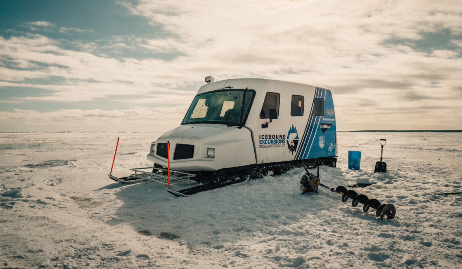 SnoBear Rental - Icebound Excursions - Lake Winnipeg, Manitoba